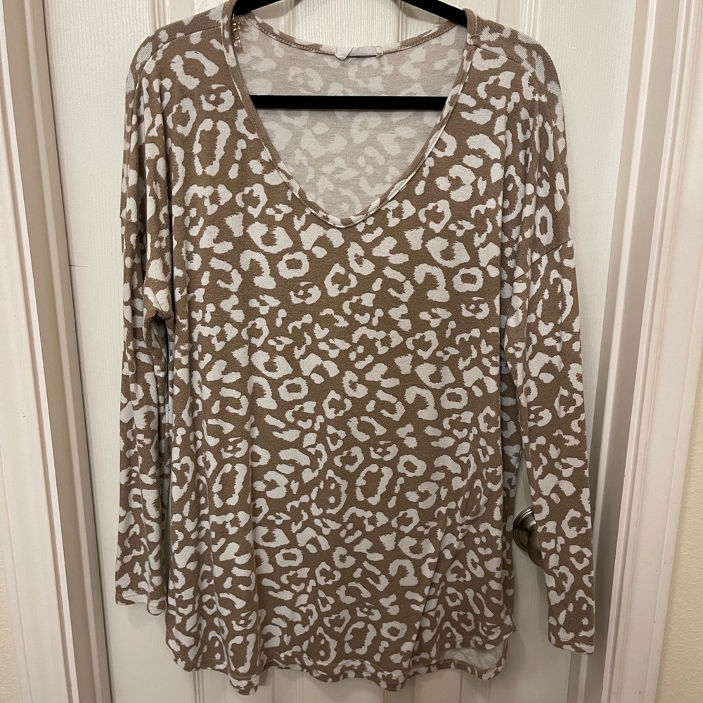 Leopard Print Top